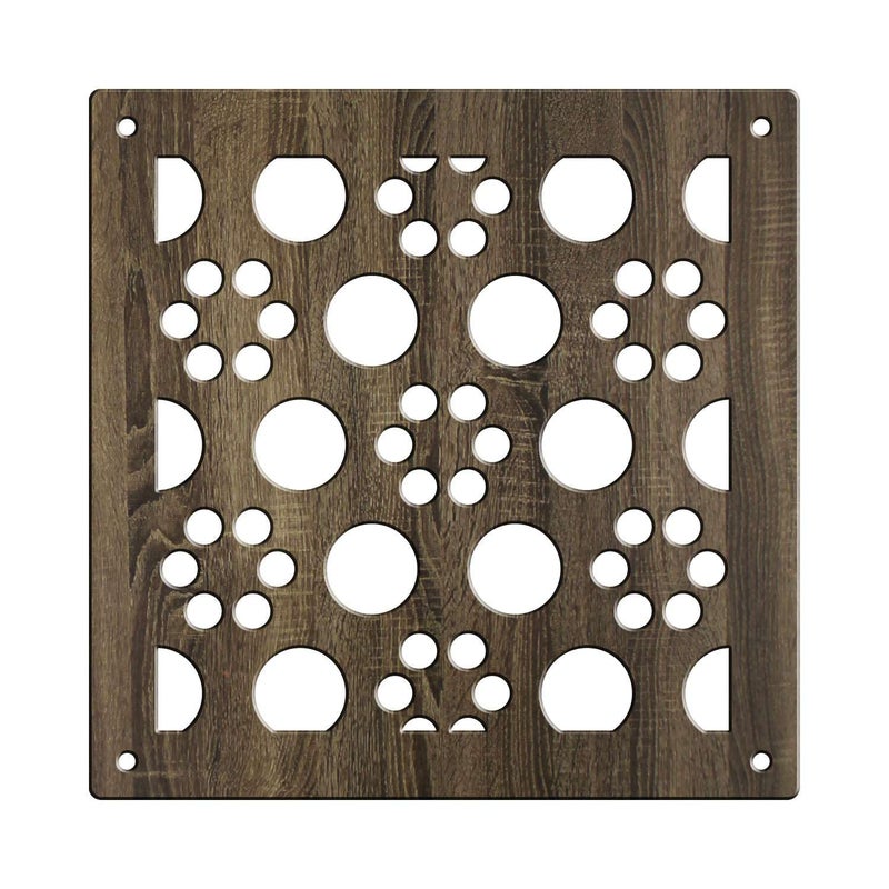 Random فاصل غرف خشبي عشوائي معلق يأتي بـ 12 لوحة مع موصلات خطاف مثالي لغرفة المعيشة أو المكتب أو المعبد أو تقسيم ديكور المنزل RSD8145 - Image 3