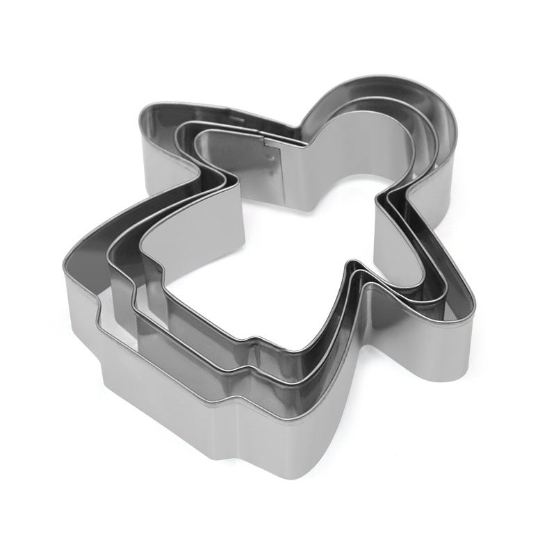Stainless Steel Christmas Cookie Mold Ready-Made Cookie Mousse Ring Mold Diy Cookie Kitchen Baking Tools - Image 3