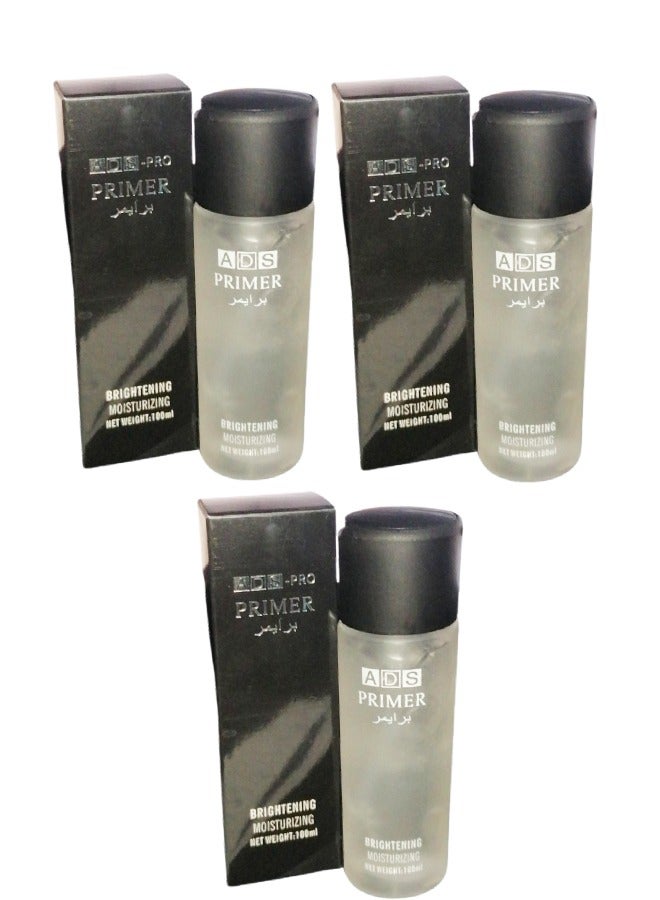 ADS 3 Pieces Primer Brightening Moisturizing 100ML - Image 1