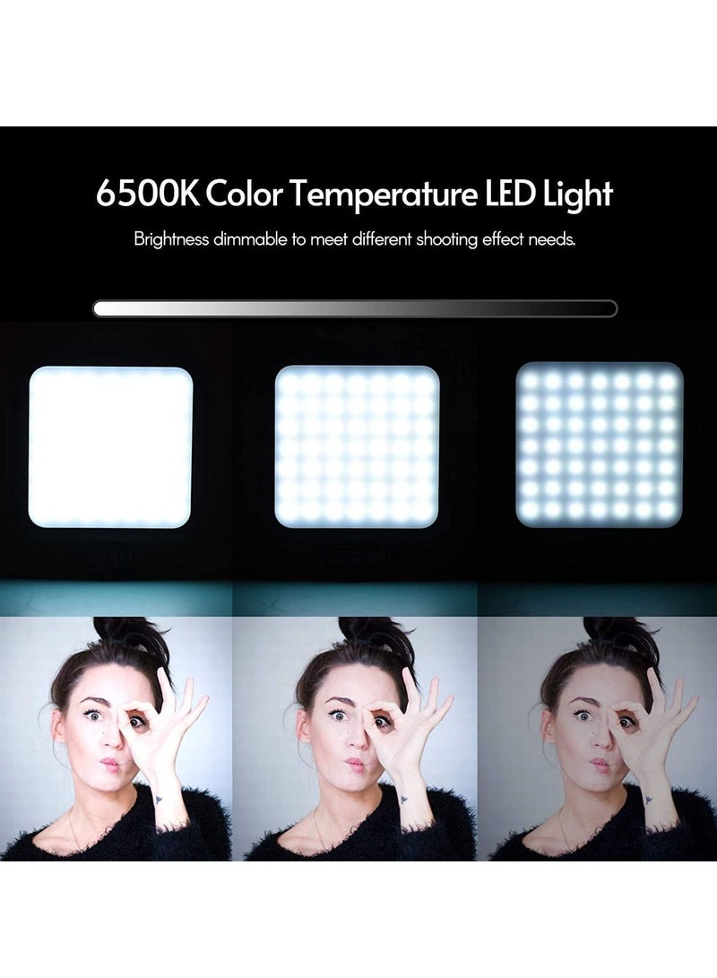 Mobile phone & Camera Vlogging Studio Kit Video Shooting Photography with Microphone LED light and tripod Holder  - Image 3