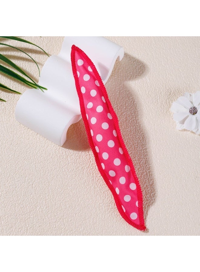 LANGMANNI Wave Point Sleep Curler Pear Head Curler Sponge Cotton Strip Curler Rabbit Ear Magic Curler - Image 2