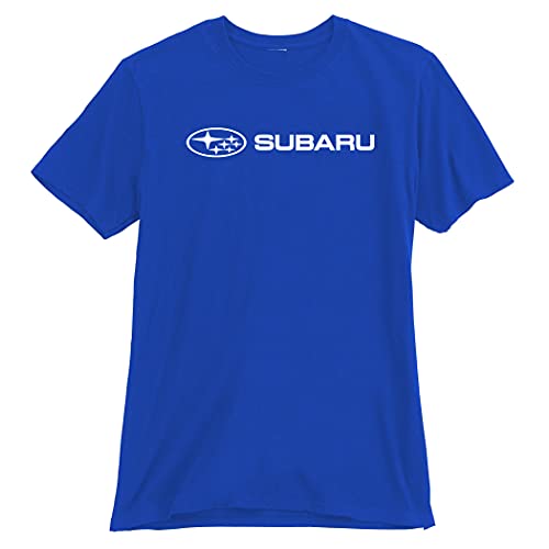 Subaru تي شيرت أساسي أزرق رسمي من سوبارو (صغير) - Image 1