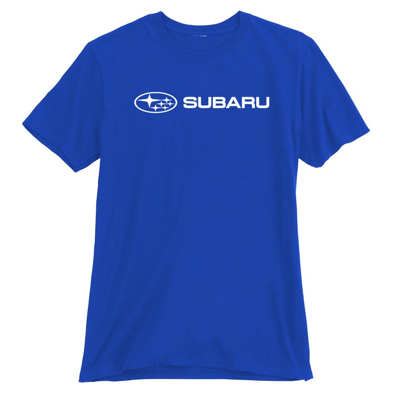 Subaru تي شيرت أساسي أزرق رسمي من سوبارو (صغير) - Image 5