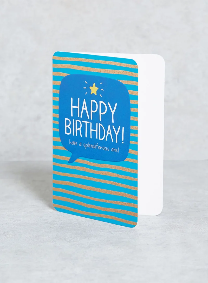 Happy Jackson Happy Birthday Splendiferous One! Card