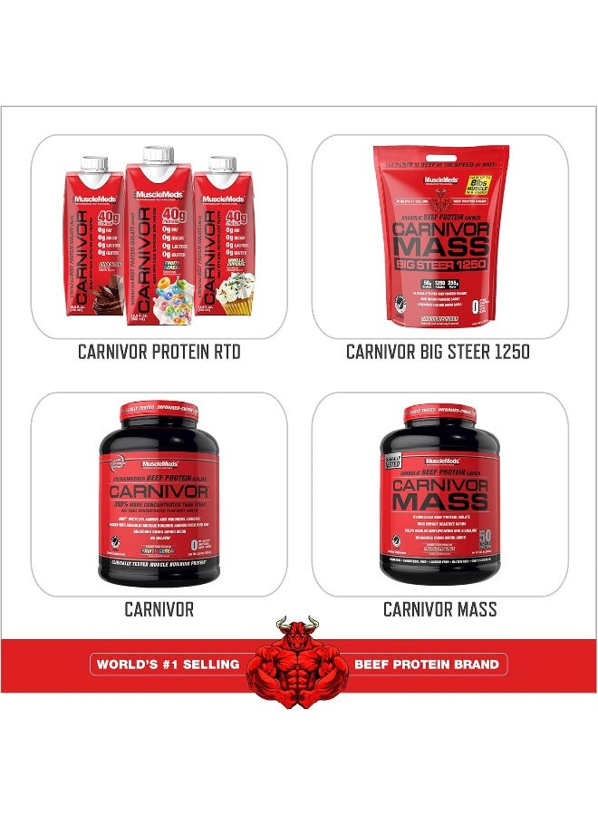 MUSCLEMEDS Carnivor Shred Vanilla Caramel Flavoured Hydrolyzed Protein Powder 4 Lbs - Image 5