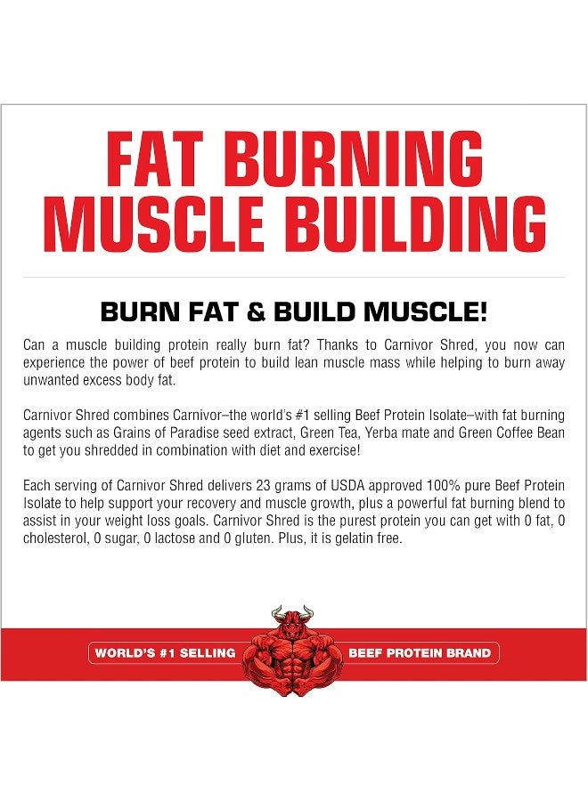 MUSCLEMEDS Carnivor Shred Vanilla Caramel Flavoured Hydrolyzed Protein Powder 4 Lbs - Image 3