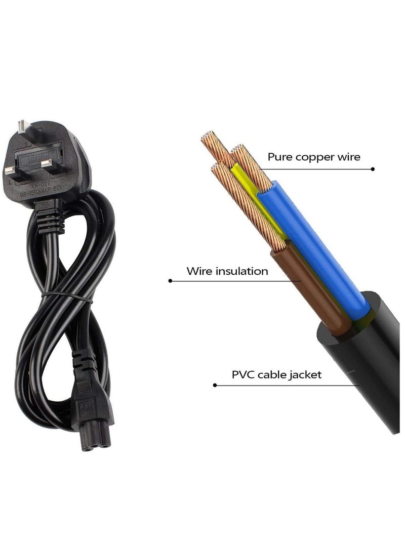 NTECH Laptop Charger 65w 20v 3.25A For Lenove Think  Pad X230 T420 T430 T500 T510 T520 T530 T60 T61 AC Adapter E420 E430 E520 E530 Etc Notebook Power Supply Cable Lead Tip (7.9  5.5mm) - Image 4
