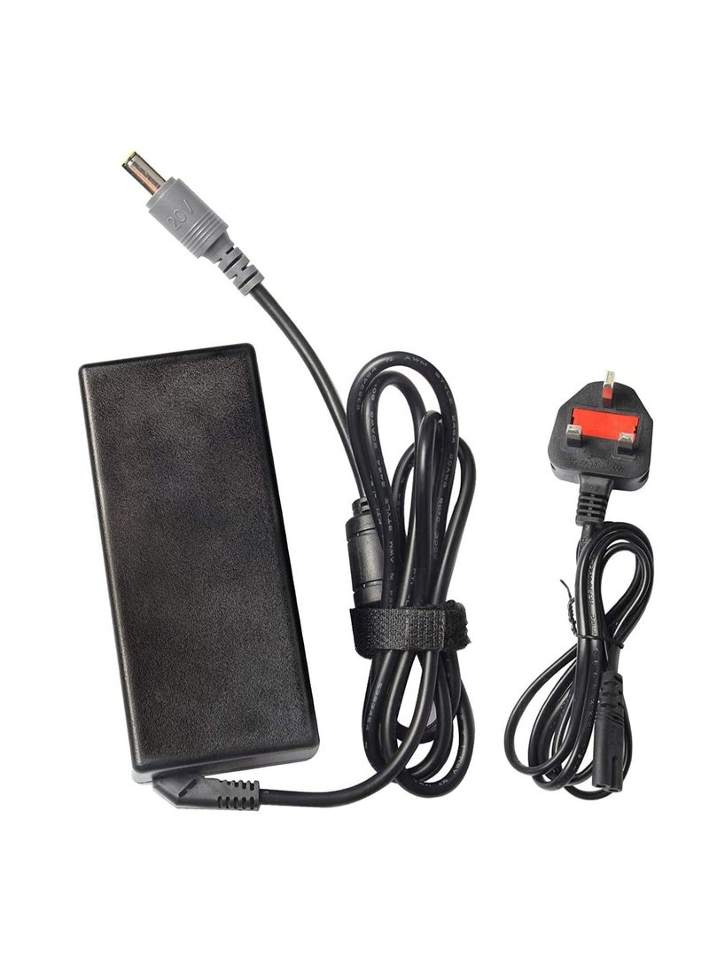 NTECH Laptop Charger 65w 20v 3.25A For Lenove Think  Pad X230 T420 T430 T500 T510 T520 T530 T60 T61 AC Adapter E420 E430 E520 E530 Etc Notebook Power Supply Cable Lead Tip (7.9  5.5mm) - Image 1