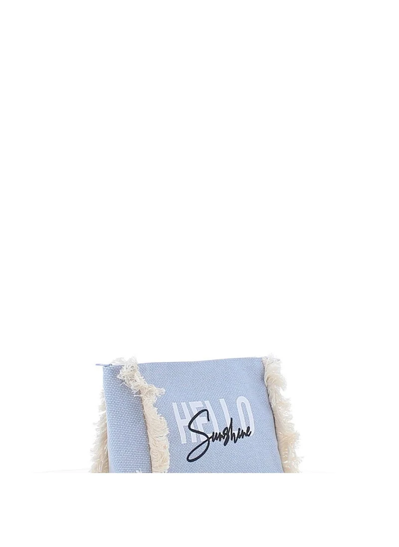 مارينا جالانتي Marina Galanti Lei Fabric Beauty Case -  Blue