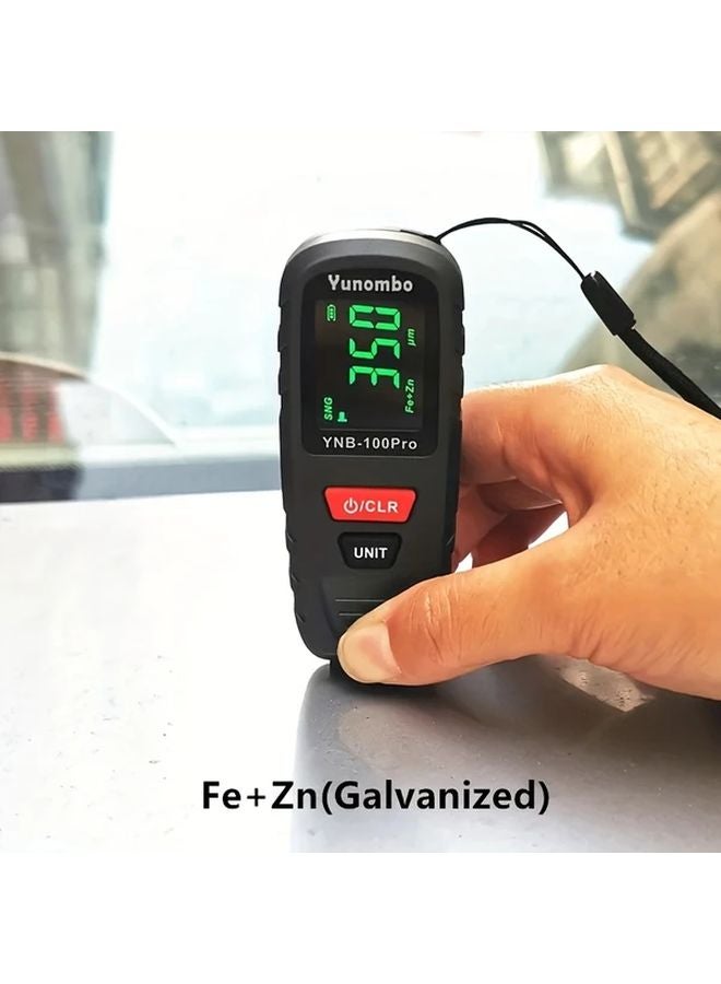 Yunombo YNB 100Pro Coating Thickness Gauge Mini Film Meter Car Paint Tester - Image 4