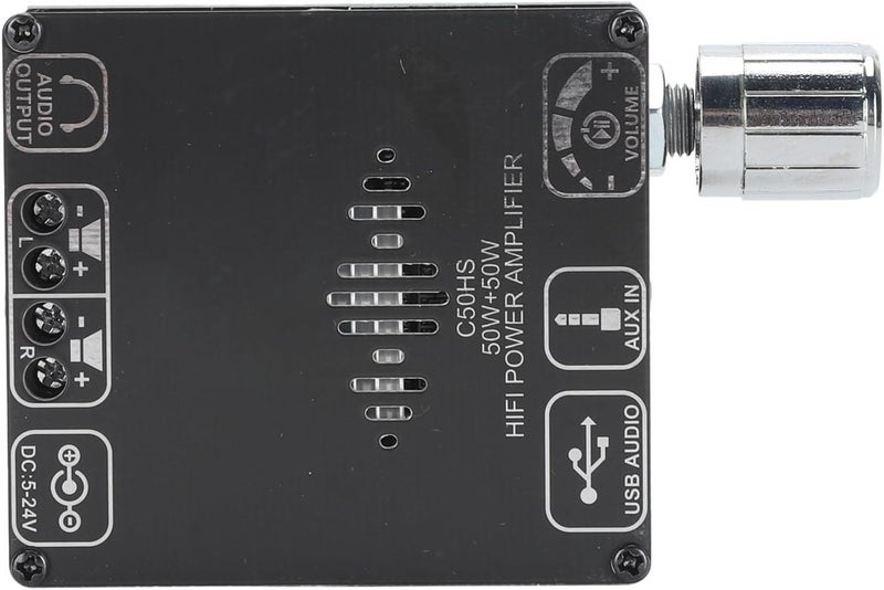 Drfeify HiFi Amplifier Board 50W 50W TPA3116D2, Excellent Sound Quality for Amplifier, Durable Material - Image 3