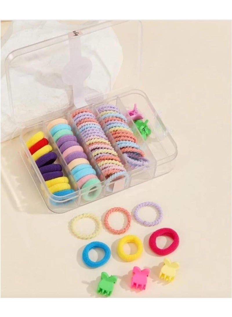 A set of 50 small, colorful flower-themed hair clips for girls and women – cute hair accessories for everyday hairstyles and special occasions. - Image 2