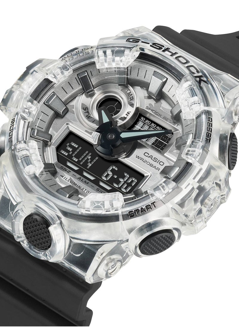 CASIO G-shock Men's Analog+Digital Resin Wrist Watch GA-700SKC-1ADR - 45 Mm  - Image 5