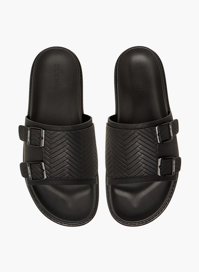 DUCHINI صنادل رجال مع إبزيم مريح - Image 1
