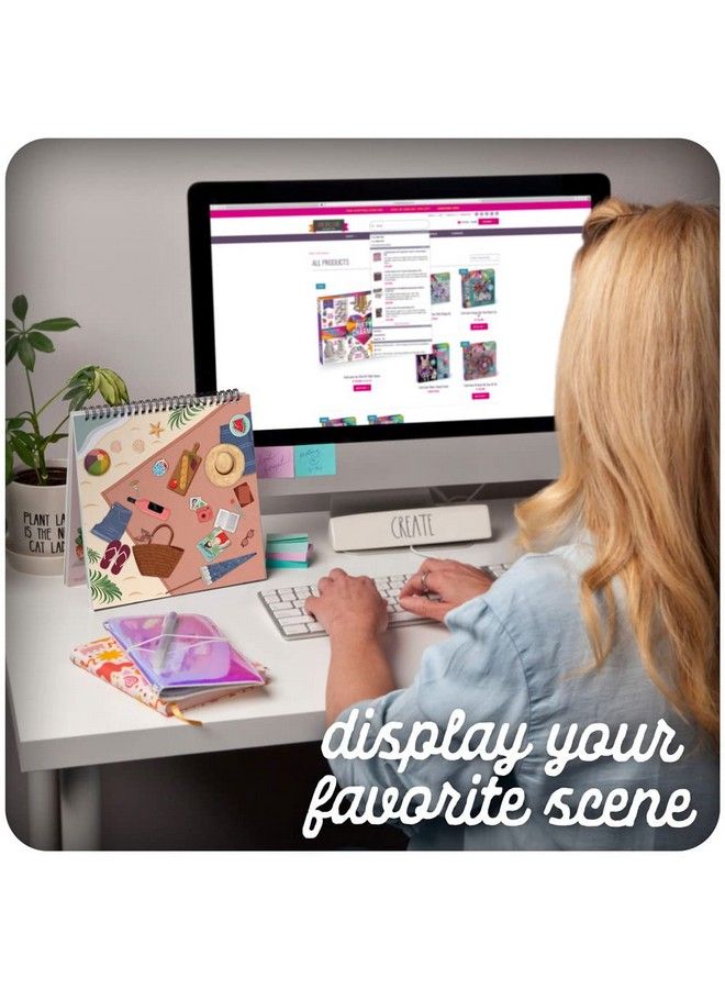 Craft Crush Sticker & Chill Personal Spaces Relax And Unwind With Repositionable Stickers Adults - Image 3