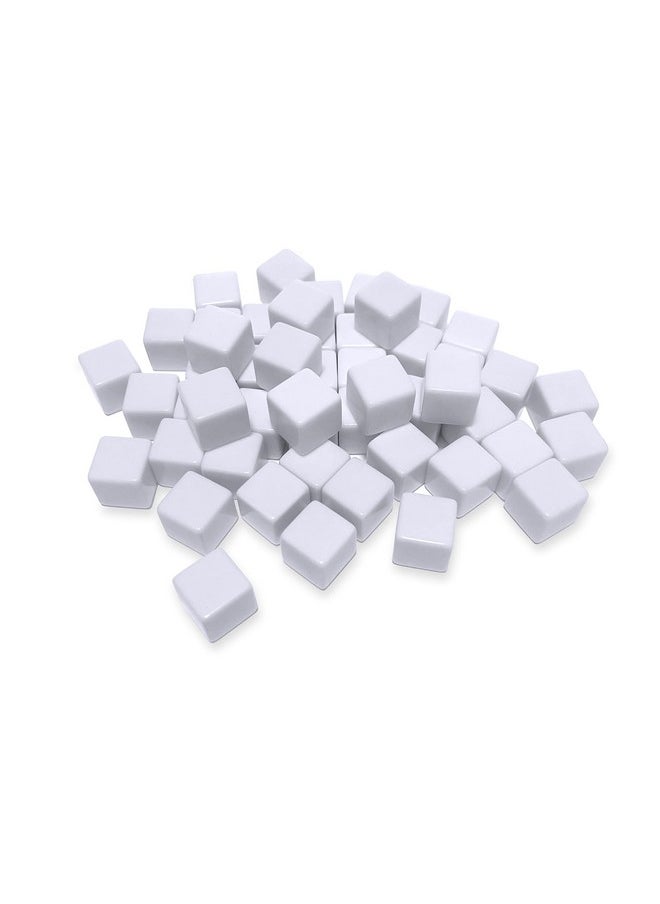 50 Pcs Blank White Dice 16Mm Acrylic Dice Blank White Cubes With Smoothed Surface Six Sided Dice For Board Games, Diy - pzsku/Z5A87EC1D960C0D3CF133Z/45/_/1734347497/b1e60dd0-90eb-43bd-a8ef-0c8e32f4f97f