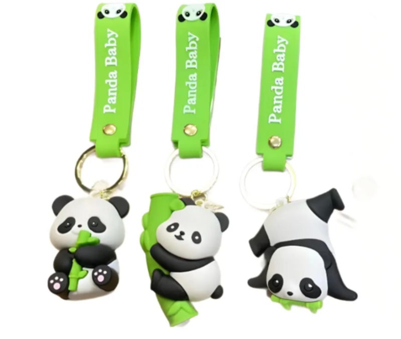 AEROSTARK Combo Of 3 Cute Anime Keychain for Girls & Boys | Stylish Keyring for Men & Women | Car, Bike & Backpack | Bag Charm | Ideal Gift for Kids, Girls (Spaceman Combo Of 3) - Image 3