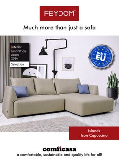 COMFICASA FEYDOM Matacau Islands Multifunctional Sofa - Icon Cappuccino  - Image 1