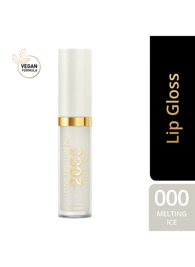 Max Factor 2000 Calorie Lip Glaze - Lip Gloss - 000 - Melting Ice, 4.4ml  - Image 2