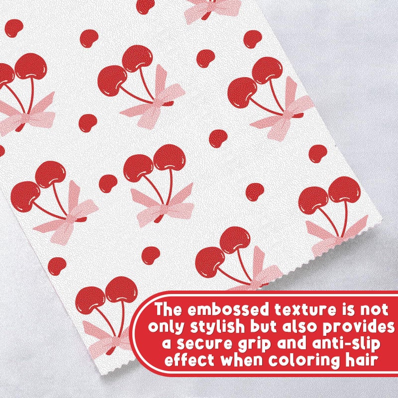 AmazingSpark Cherry Design Hair Foils for Highlighting, 5"w x 10.75"L Aluminum Pop up Hair Foil for Stylist Color Application and Highlighting Services, Non Slip 500 Pop up Foil Sheets - Image 3