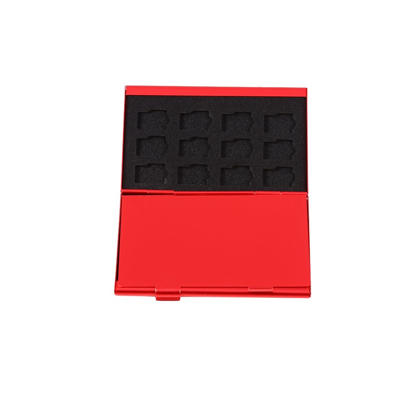 TF Card Holder: 24-Slot Aluminium & EVA Material - Double Layer Anti-Deformation Pocket-Sized Protective Case for Photographers, Gamers and Outdoor Enthusiasts - Image 2
