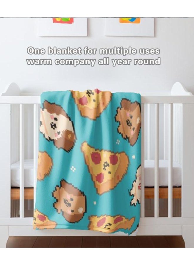 عام بطانية رقيقة من الفانيلا (حرارة ومريحة، ومناسبة للنوم واستخدام اللعبة والغبار والرمل) 150 سم * 200 سم - 1066 - Image 3