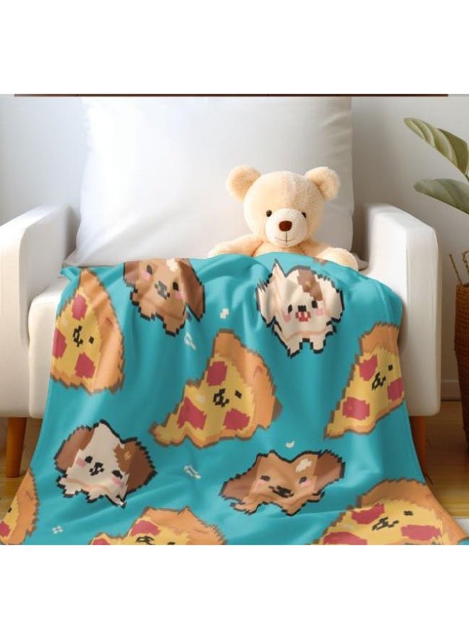 عام بطانية رقيقة من الفانيلا (حرارة ومريحة، ومناسبة للنوم واستخدام اللعبة والغبار والرمل) 150 سم * 200 سم - 1066 - Image 1