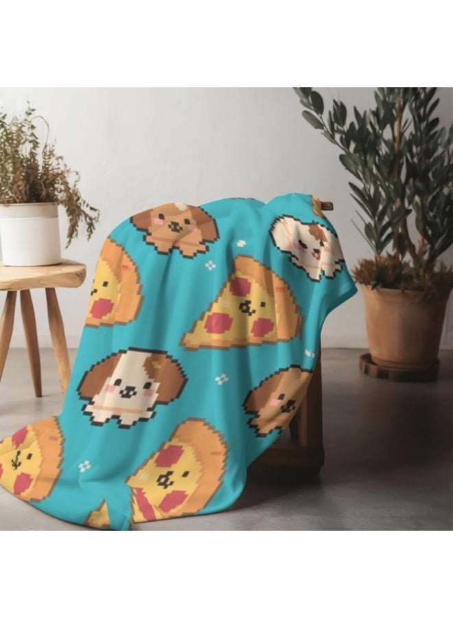 عام بطانية رقيقة من الفانيلا (حرارة ومريحة، ومناسبة للنوم واستخدام اللعبة والغبار والرمل) 150 سم * 200 سم - 1066 - Image 4