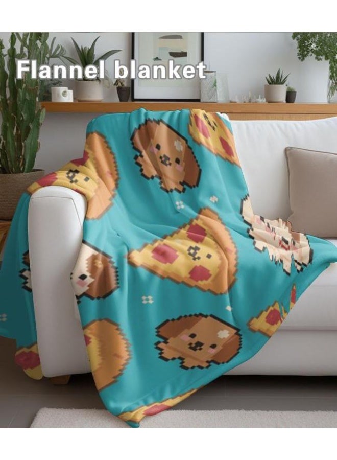 عام بطانية رقيقة من الفانيلا (حرارة ومريحة، ومناسبة للنوم واستخدام اللعبة والغبار والرمل) 150 سم * 200 سم - 1066 - Image 5