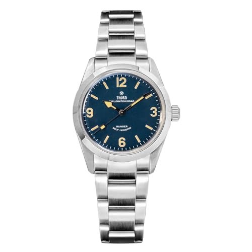 TACTICAL FROG Thorn T003 PT5000 Automatic Mechanical Watch for Men 34 MM Sapphire Crystal 100 M Water Resistant, Blue Dial - Image 1