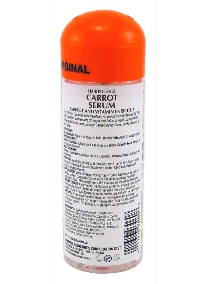 Fantasia Hair Polisher Carrot Serum Triple Strength 6 Ounce (178ml)  - Image 2