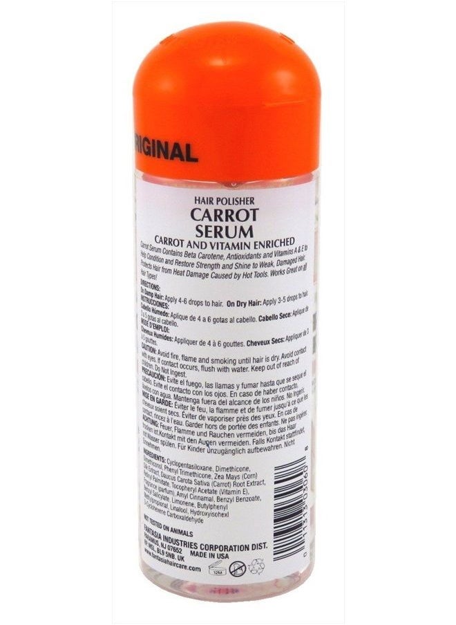 Fantasia Hair Polisher Carrot Serum Triple Strength 6 Ounce (178ml)  - Image 4