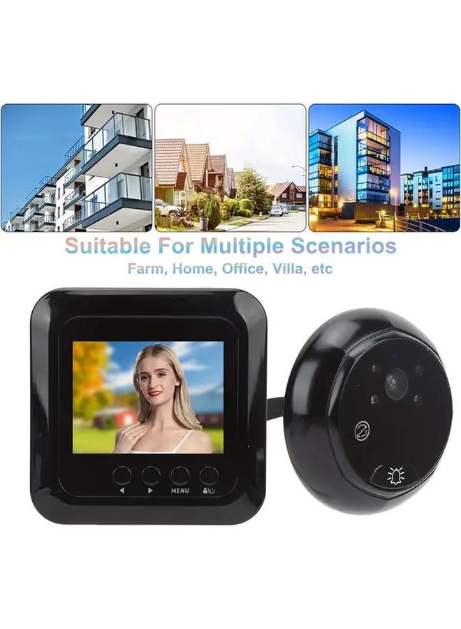 Smart IR Night Vision Cat Eye Doorbell Camera With Motion Detection - Image 3