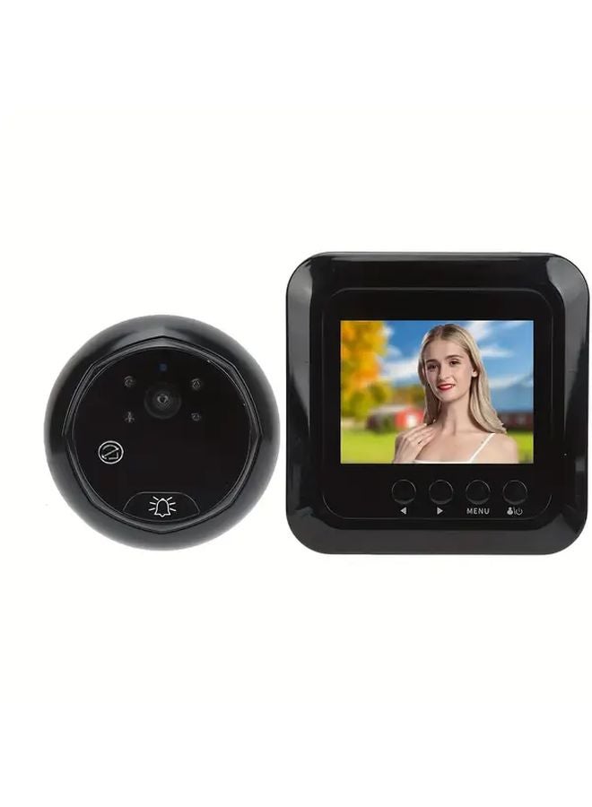 Smart IR Night Vision Cat Eye Doorbell Camera With Motion Detection - Image 1