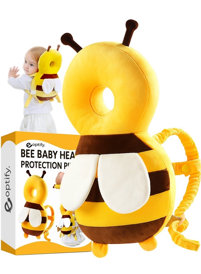 Eoptify Baby Head Protection Pillow Breathable & Adjustable Horizontal Straps – Anti Fall Head Protection pad for Walking Babies, Baby Backpack Pillow for Running and Crawling - Image 2