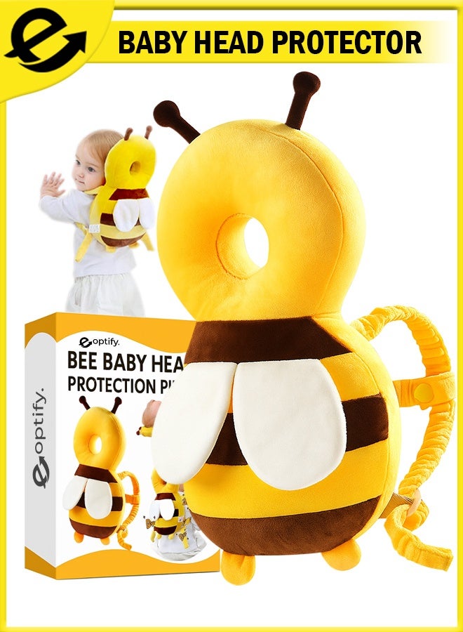 Eoptify Baby Head Protection Pillow Breathable & Adjustable Horizontal Straps – Anti Fall Head Protection pad for Walking Babies, Baby Backpack Pillow for Running and Crawling - Image 1