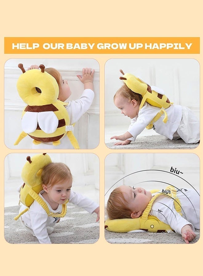 Eoptify Baby Anti Falling Pillow | Head Protector Backpack | Adjustable Toddler Safety Backpack & Infant Anti-Falling Protection Cushion | Breathable Walking Support Headgear Guard Helmet for Crawling & Walking  Babies - Image 2