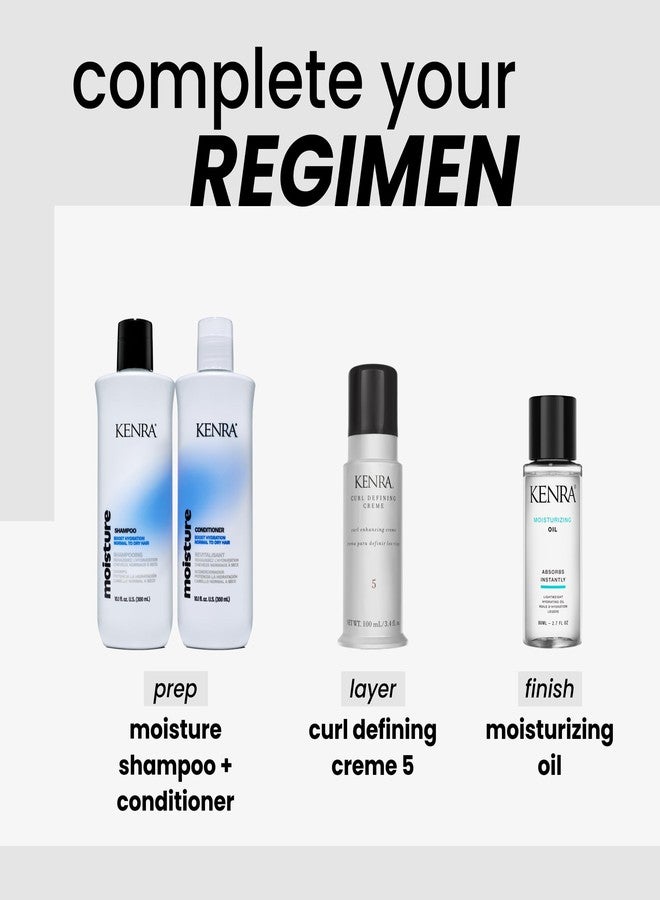 Kenra Curl Defining Crème 5 | Texture Enhancing Styler | Tames Frizz & Flyaways | Refines and Seperates Curls & Waves | Helps Resist Humidity | Medium To Coarse Hair | 3.4 fl. oz. (2-Pack) - Image 5