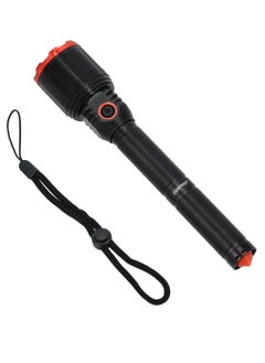 GEEPAS Rechargeable LED Flashlight, 15 Hours Working Time, GFL51050 | 6000K-6500K Hyper Bright Light | 2PCS 18650 3.7V 6000mAh Batteries | Overcharge/ Discharge Protection  - Image 1