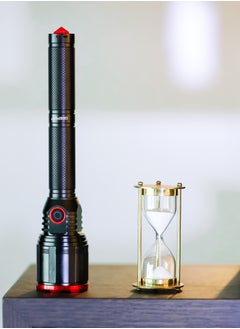GEEPAS Rechargeable LED Flashlight, 15 Hours Working Time, GFL51050 | 6000K-6500K Hyper Bright Light | 2PCS 18650 3.7V 6000mAh Batteries | Overcharge/ Discharge Protection  - Image 4