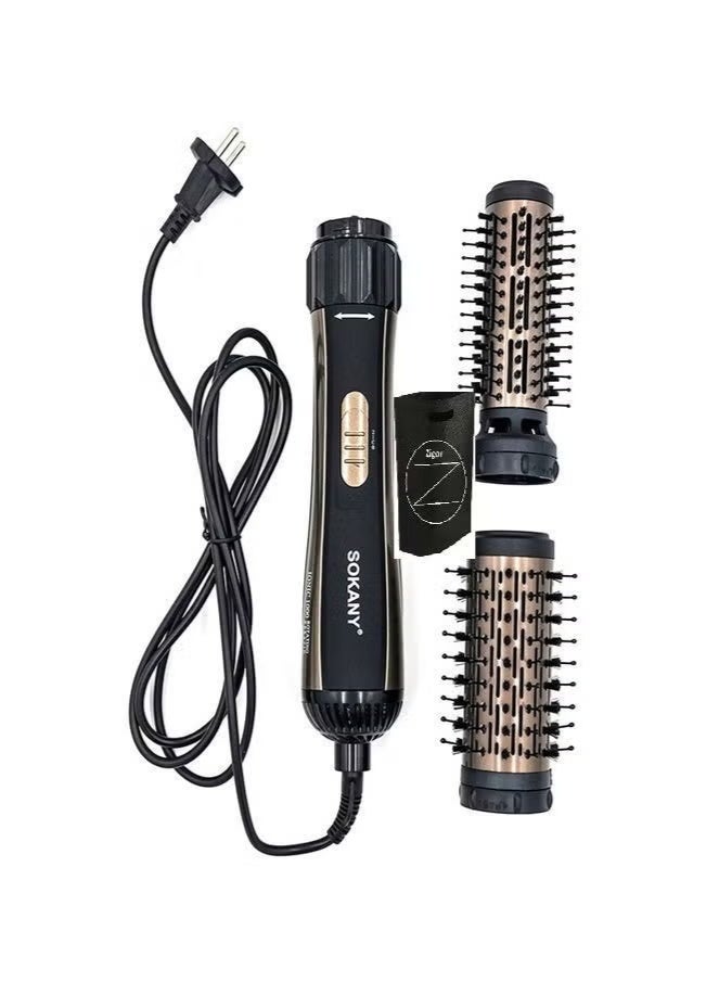 Sokany 1x2 Rotating Hair Dryer Brush 1000W – SD-903 with 1 Year Warranty - Image 3