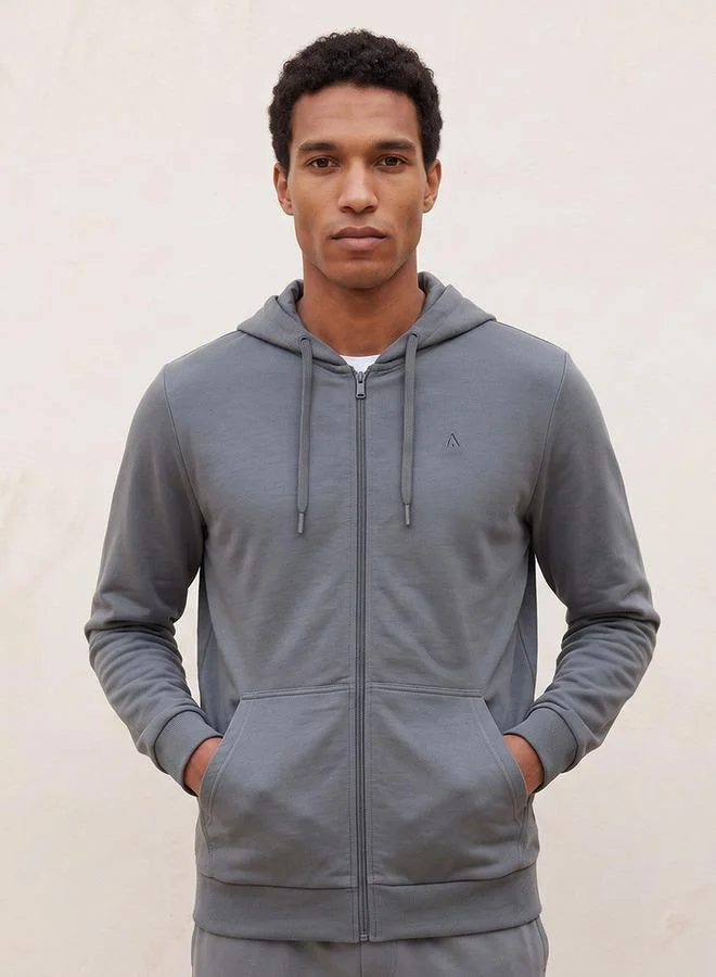 سبلاش اكتف Regular Fit Hoodie with Kangaroo Pocket