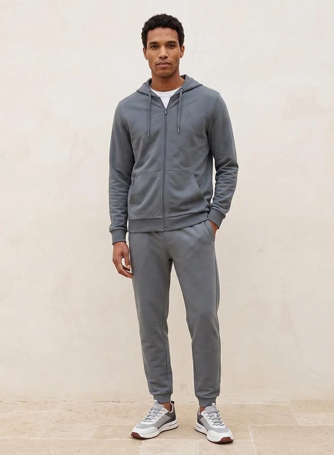 سبلاش اكتف Regular Fit Hoodie with Kangaroo Pocket