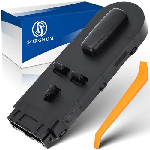 Sorghum Power Seat Switch - Driver Side Adjustment Switch Control LH/RH Compatible with 1997 1998 1999 2000 2001 2002 2003 2004 Chevrolet C5 Corvette 14 Pins Replace# 12135158 - Image 1