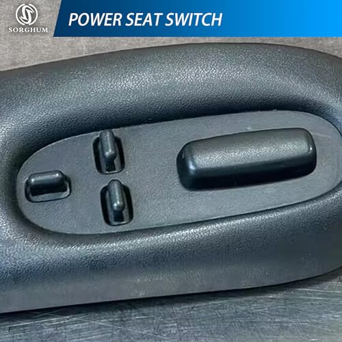 Sorghum Power Seat Switch - Driver Side Adjustment Switch Control LH/RH Compatible with 1997 1998 1999 2000 2001 2002 2003 2004 Chevrolet C5 Corvette 14 Pins Replace# 12135158 - Image 2