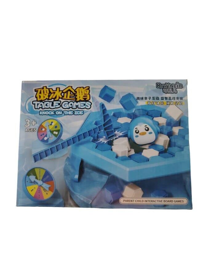 S Penguin Rescue Penguin Table Puzzle Toy Penguin Block Penguin Toys for Kids Crack Free Trap Family Party Activity Animal Child 