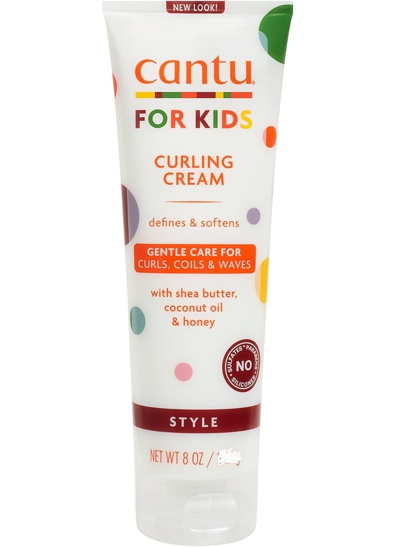 Cantu Curling Cream for Kids – Gentle Hair Styling & Moisturizing Cream 227g - Image 2