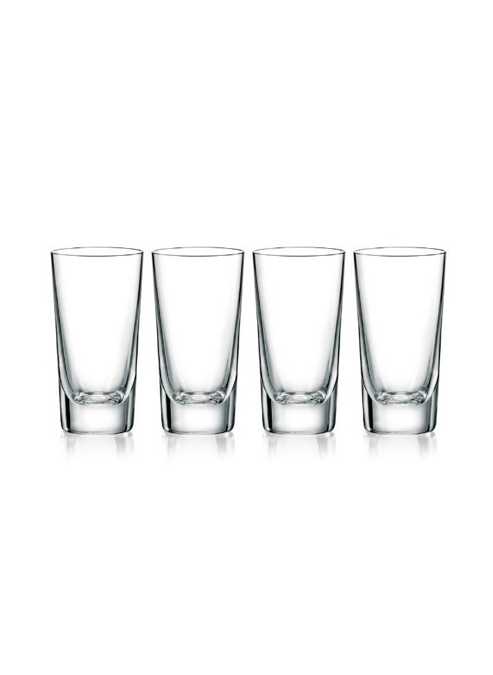 Crystalex - Crystalex Shot Glass Jive 50ml, Crystalline (Pack of 4) - Image 1