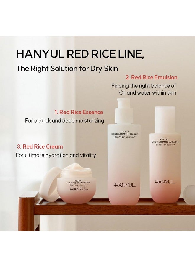 Hanyul - Red Rice Moisture Firming Emulsion Vegan Ceramide Lotion With Korean Rice For Deep Hydration Vegan Collagen For Firming Dermatologisttested Korean Skin Care 4.23 Fl.Oz. - Image 1