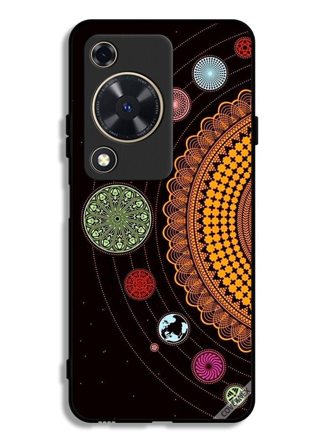 Covernex Huawei Nova Y63 Protective Case Cover Mandala Solar System Art